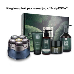 Kingikomplekt pea raseerijaga "ScalpESTer"