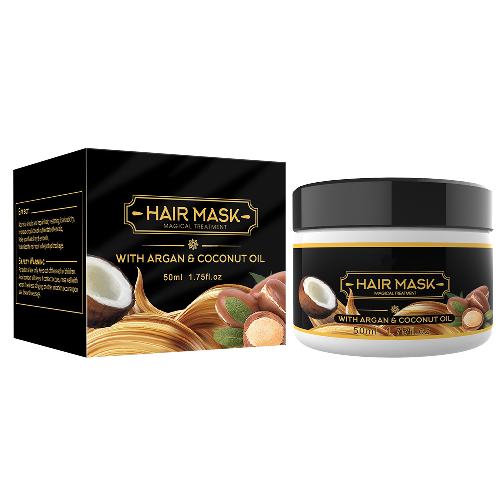 Juuksemask argaania- ja kookosõliga