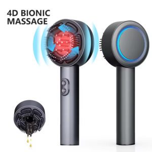Peanaha massaažihari 4D bionilise massaaži ja punase valguse teraapiaga