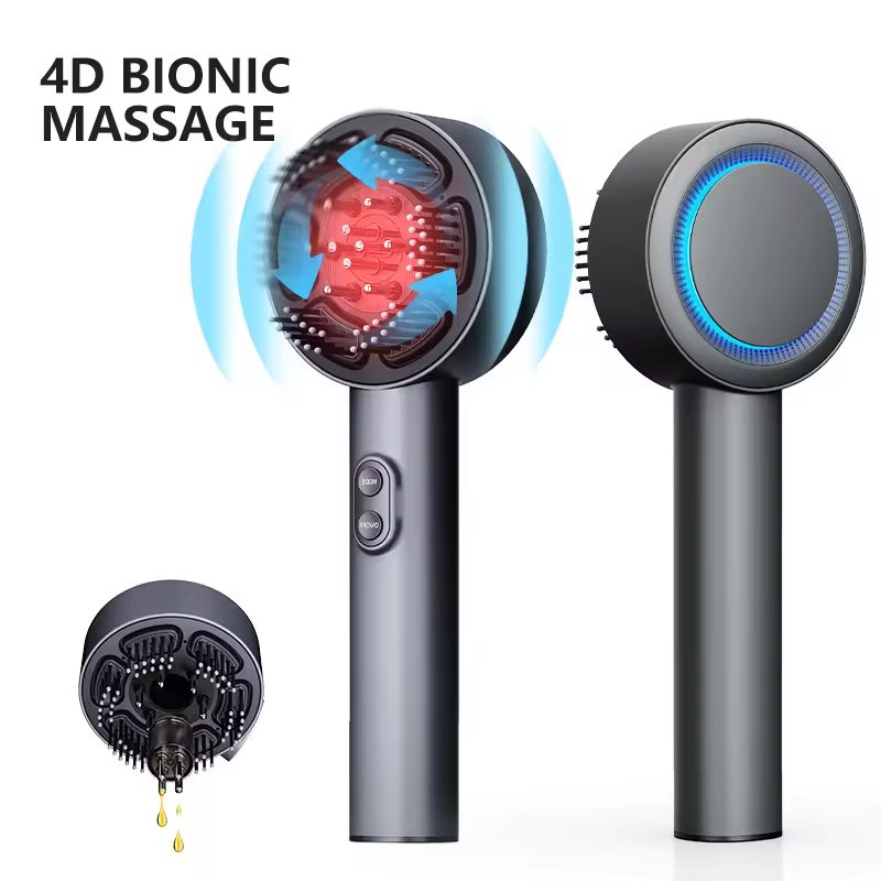 Peanaha massaažihari 4D bionilise massaaži ja punase valguse teraapiaga