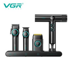 VGR Stepless Pro 4-in-1 professionaalne barberikomplekt