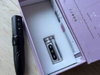 POPU MINI DIVA 3.5 MM (must) + lisaaku (hõbedane)